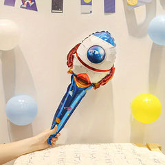 4pcs Astronaut Rocket Balloon Space Theme Birthday Party Favors
