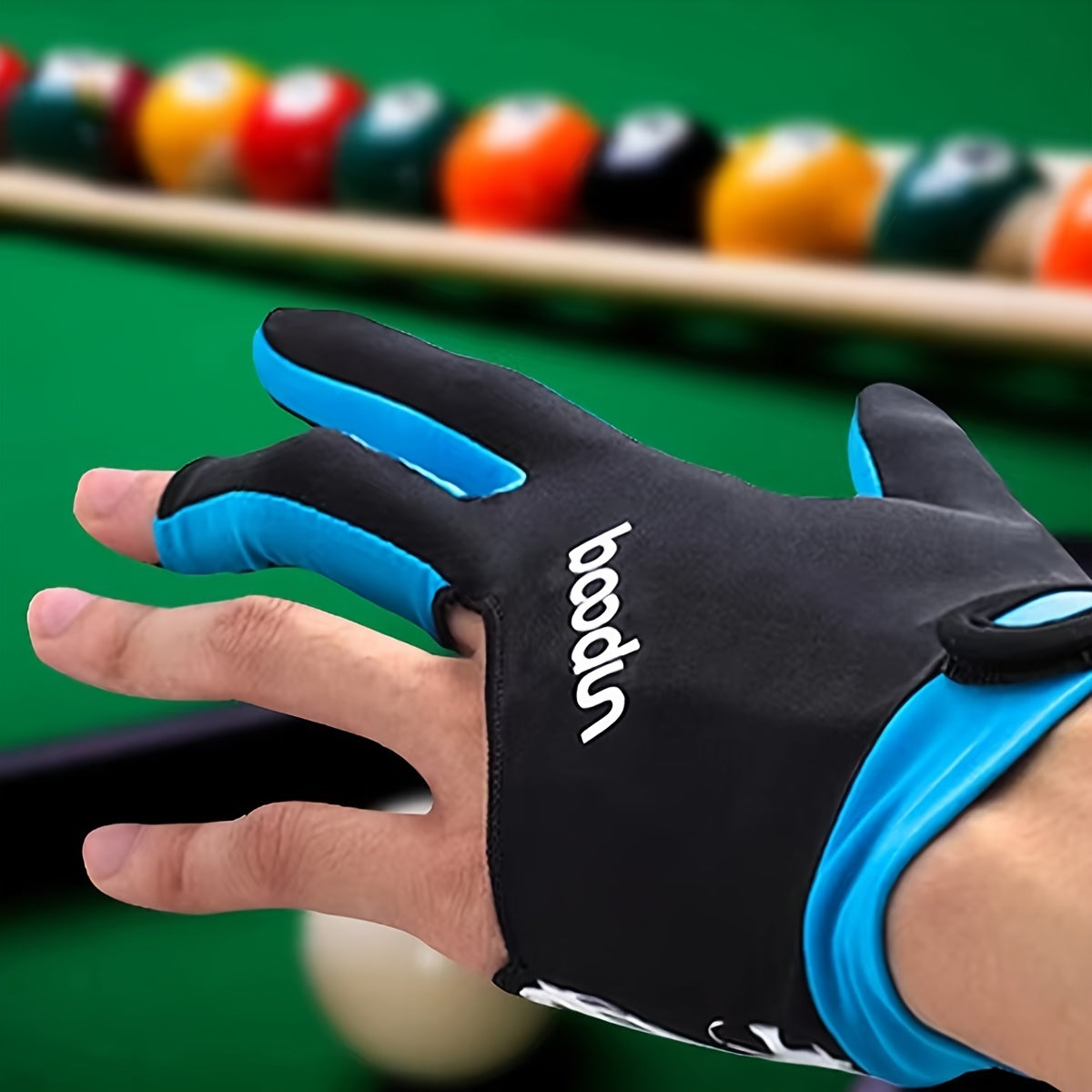 Three-Fingered Billiard Glove for Men and Women
