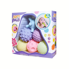 Soft Rubber Splashing Toy for Baby Hand Holding