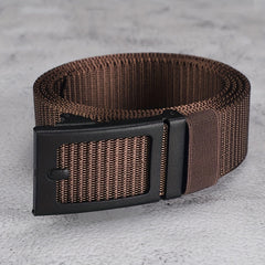 Men's Polyester Automatic Buckle Belt Casual Outdoor Golf Web Belts