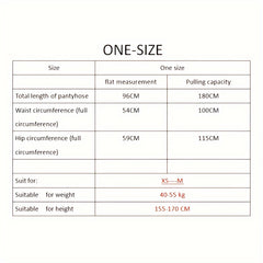 Plush Lined Tights High Waist Thermal Pantyhose Women's Stockings
