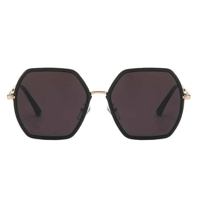 Large Metal Sunglasses Retro Anti Glare UV400