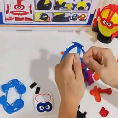 Competitive Battle Boxing Balloon Fun Robot Board Game