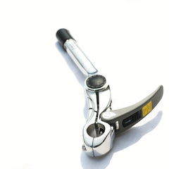 4mm Quick Release Adjustable Handlebar Riser - Silver
