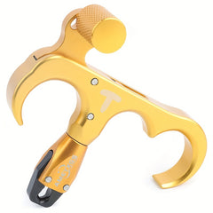 3-Finger Metal Release for Compound Bow - Adjustable Thumb Trigger