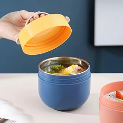 Stainless Steel Insulation Cup Bento Box with Spoon