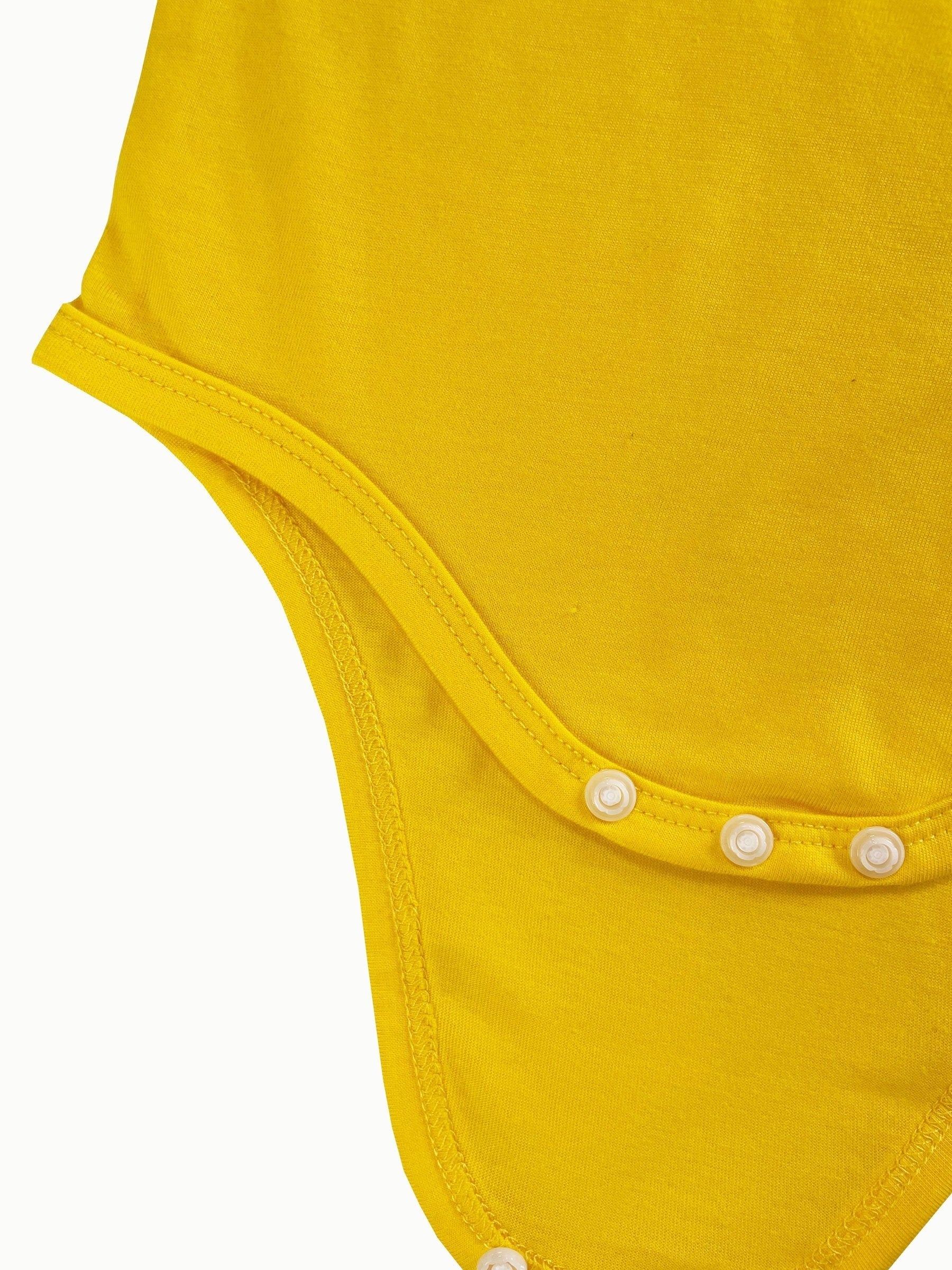 Chick Pattern Short Sleeve Onesie for Baby Boys & Girls