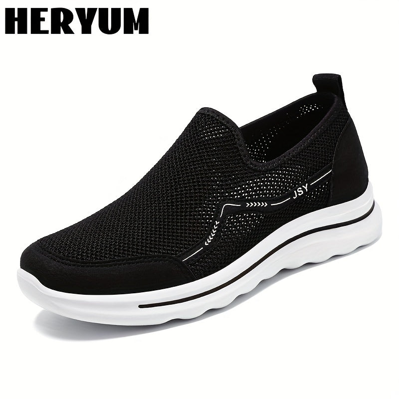 Women's Mesh Slip-On Sneakers Lightweight Breathable Casual Shoes