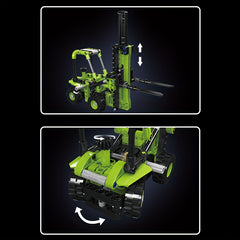 24017 Workshop Load Car Building Blocks Toys Gift