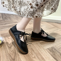 Women's Cut Out Lace Up Oxfords Non Slip Sneakers