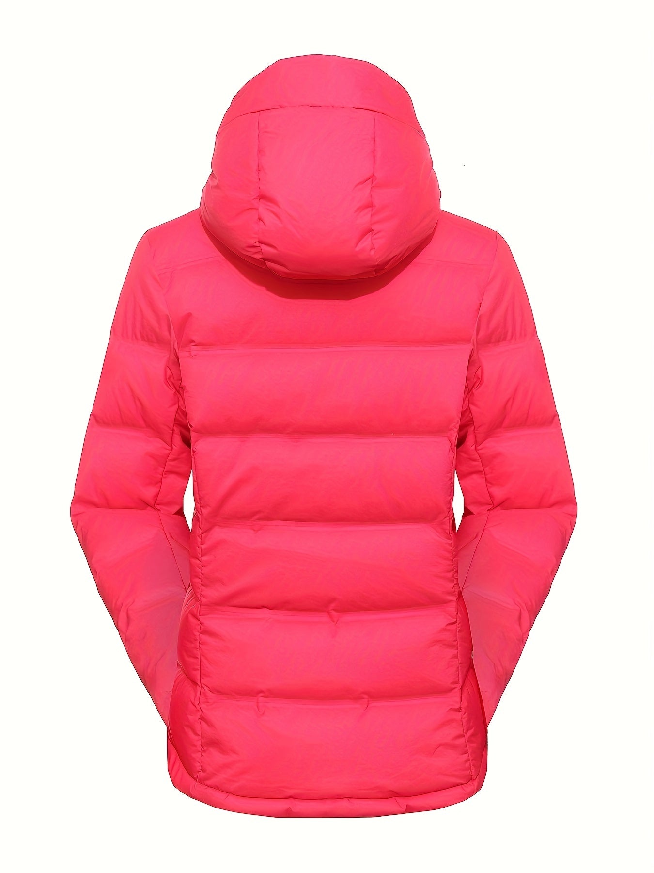 Women's Thermal Hooded Puffer Coat Windproof Outwear