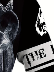 Dog 3D Print Hoodie Graphic Pullover for Men