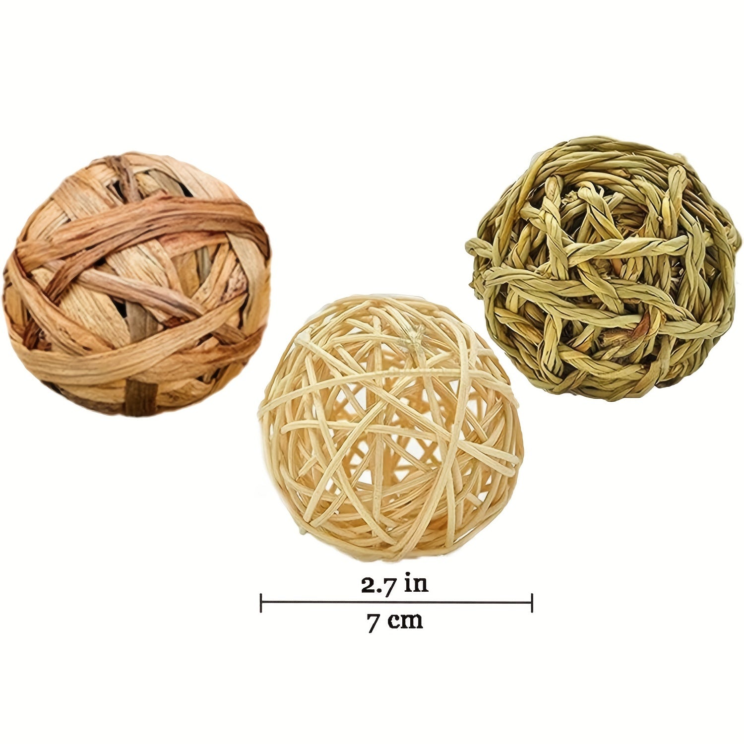 Interactive Rolling Chew Toys for Small Animals