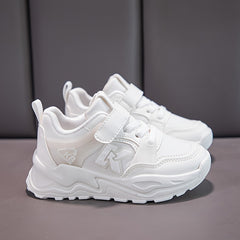 Girls Breathable Low Top Sneakers Anti Slip Outdoor Walking Shoes