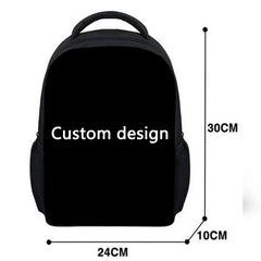 American Flag Pattern Boys Kids Backpack Small School Bag
