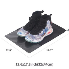 12PCS Travel Shoe Bags Waterproof Non-Woven Storage With Rope