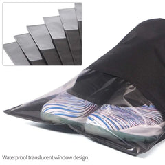 12PCS Travel Shoe Bags Waterproof Non-Woven Storage With Rope