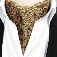 Retro Pattern Neck Scarf for Men