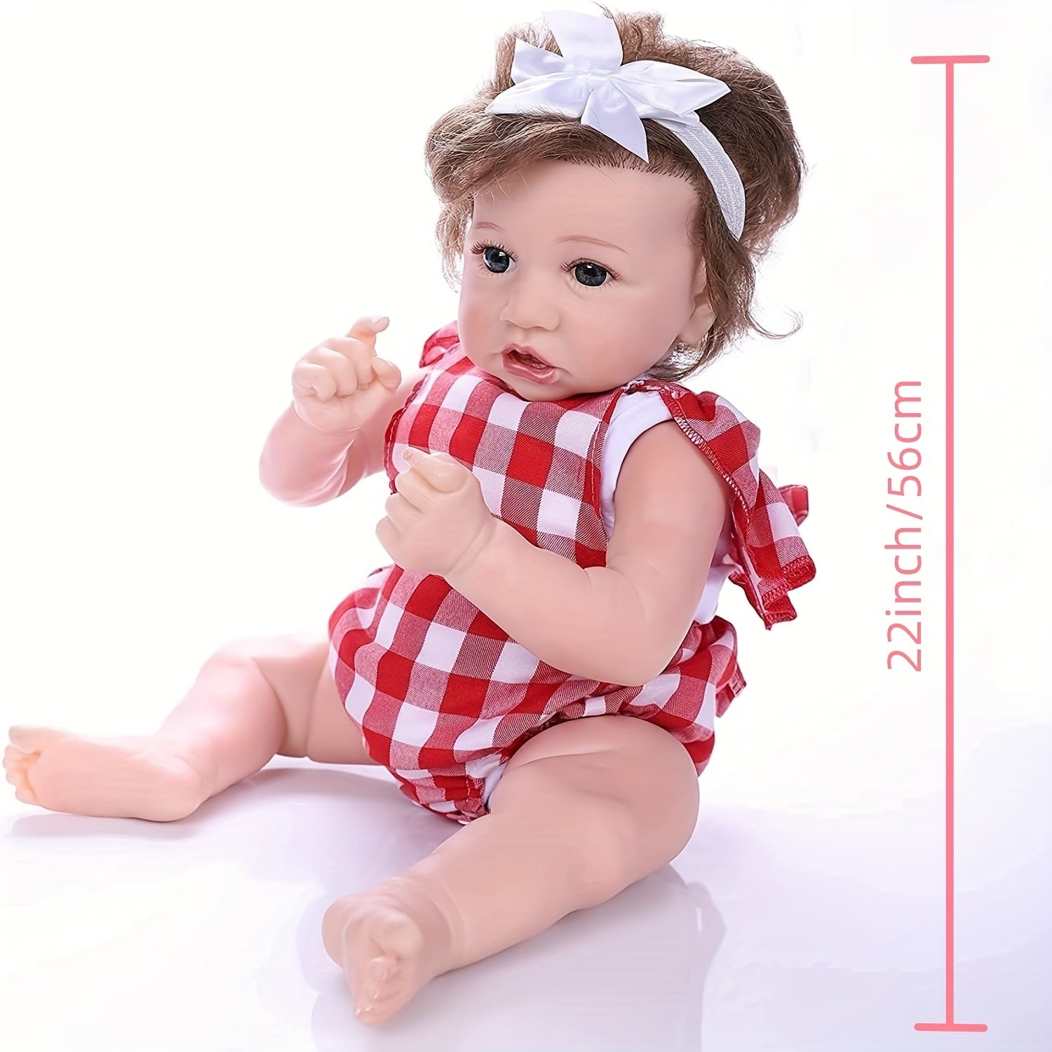 Realistic Newborn Soft Vinyl Baby Dolls Toy For Kids