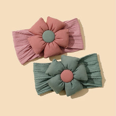 Flower Baby Headbands Hairbands Elastic Hair Accessories for Baby Girls