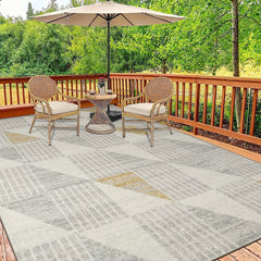 Outdoor Rug Large Area Mat Patio Decor