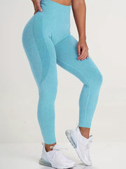 Moisture Wicking Yoga Pants Sports Butt Lifting Leggings Women's Activewear