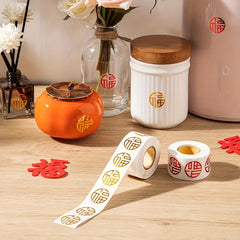 500pcs Red Envelope Gift Sealing Sticker