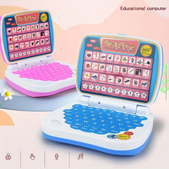 Colorful Mini Kids' Laptop Toy with Music, Letters, Numbers Educational Game