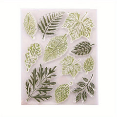 Leaf Pattern Stamps for DIY Scrapbooking Decoration