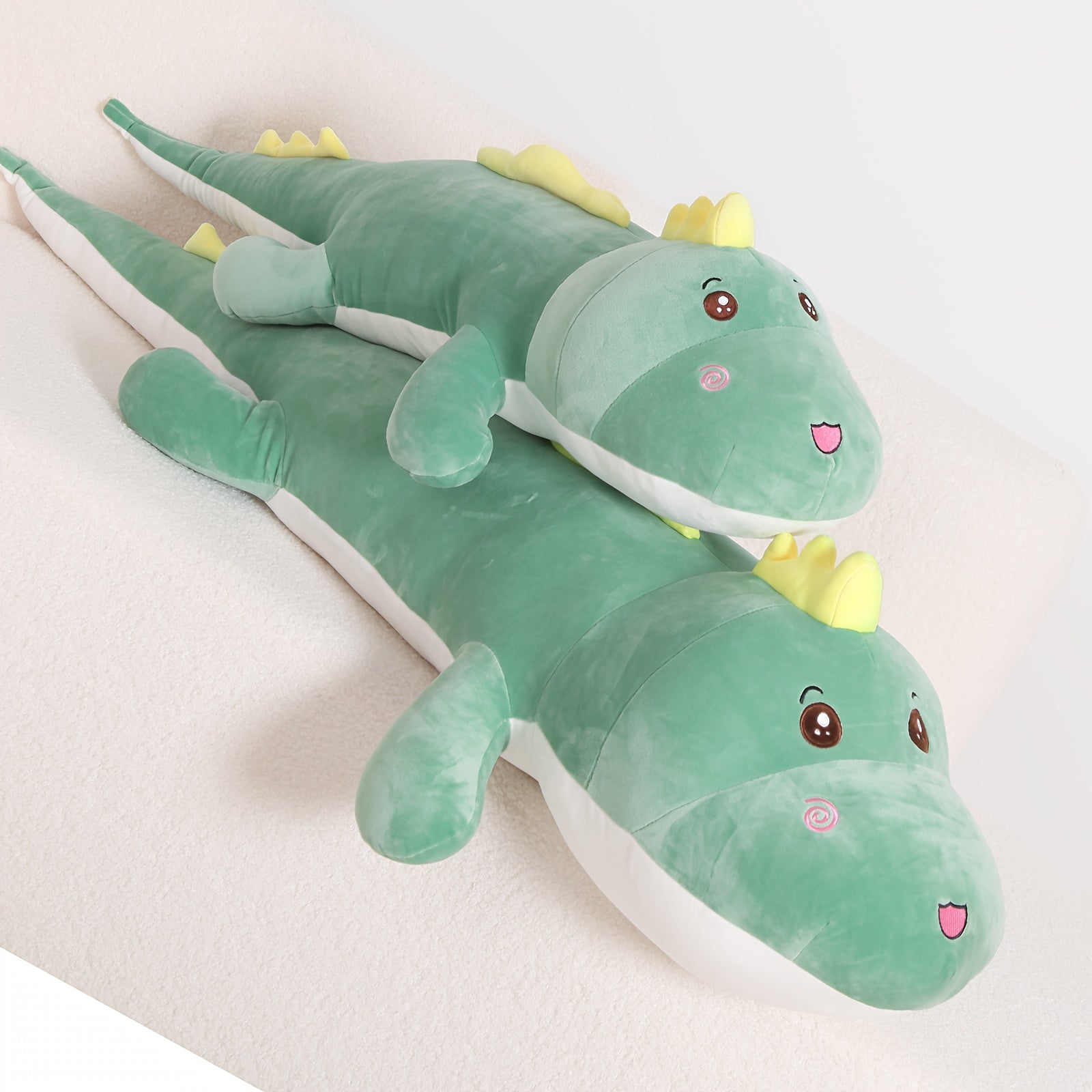 Giant T Rex Dinosaur Plush Toy 132 08cm Soft Stuffed Animal Comic Theme Green