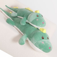 Giant T Rex Dinosaur Plush Toy 132 08cm Soft Stuffed Animal Comic Theme Green