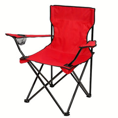 Outdoor Camping Chair with Cup Holder