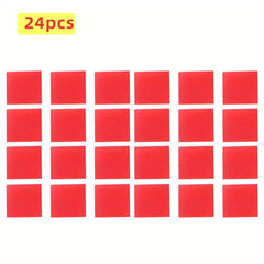100pcs 2X2cm Artificial Diamond Painting Red Glue Clay DIY Tool