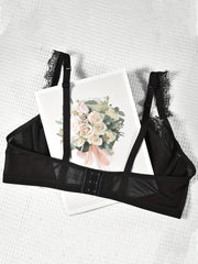 Lace Lifting Underwire Minimizer Bra