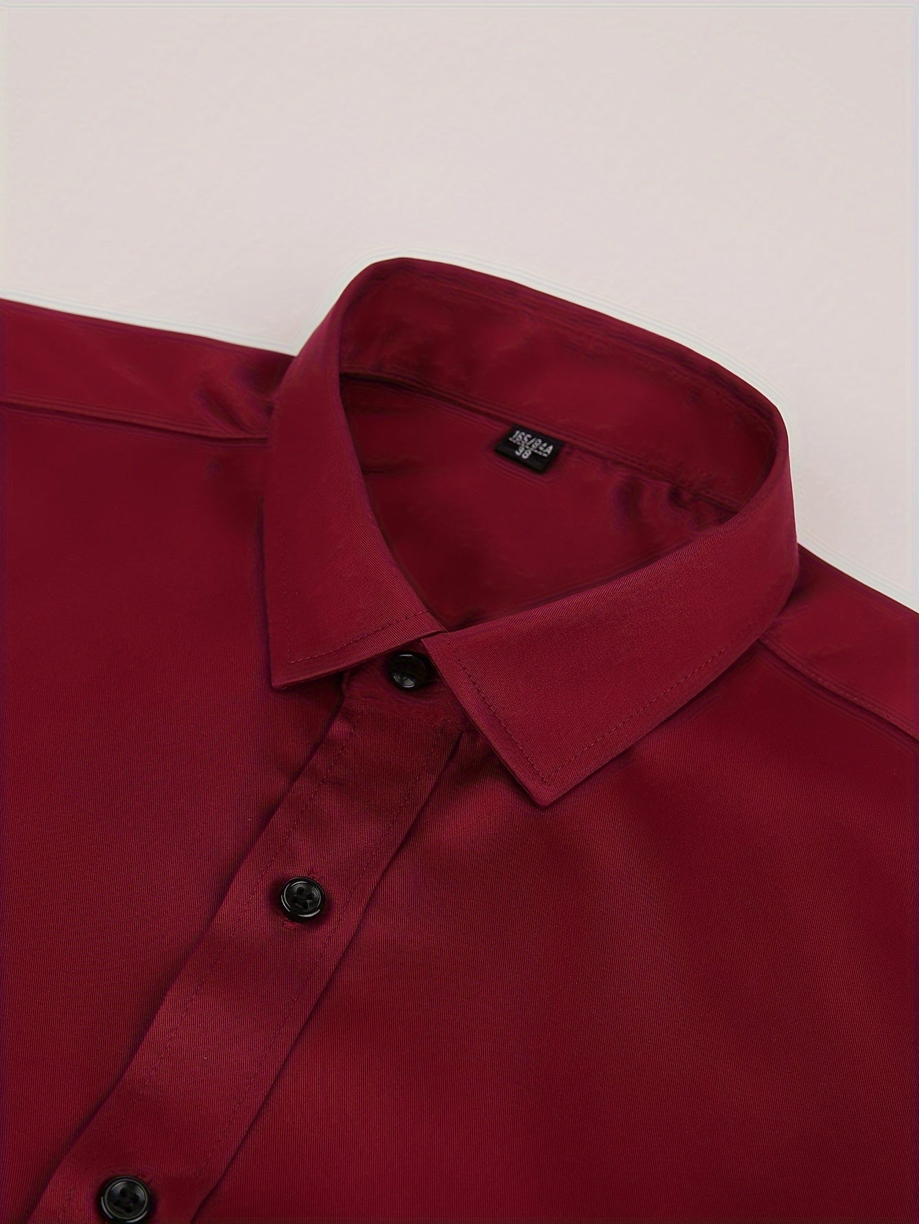 Men's Slim Fit Long Sleeve Button Up Shirt