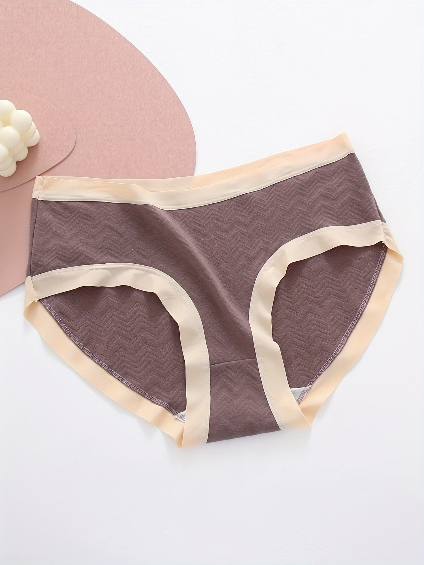 5 Pack Plus Size Panties Set Women's Plus Soft Breathable Panties
