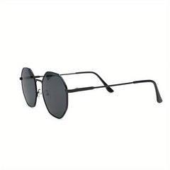 Geometric Metal Sunglasses Retro Anti Glare Sun Shades