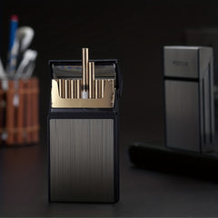 Metal Slim Cigarette Box Case 107mm60mm18mm