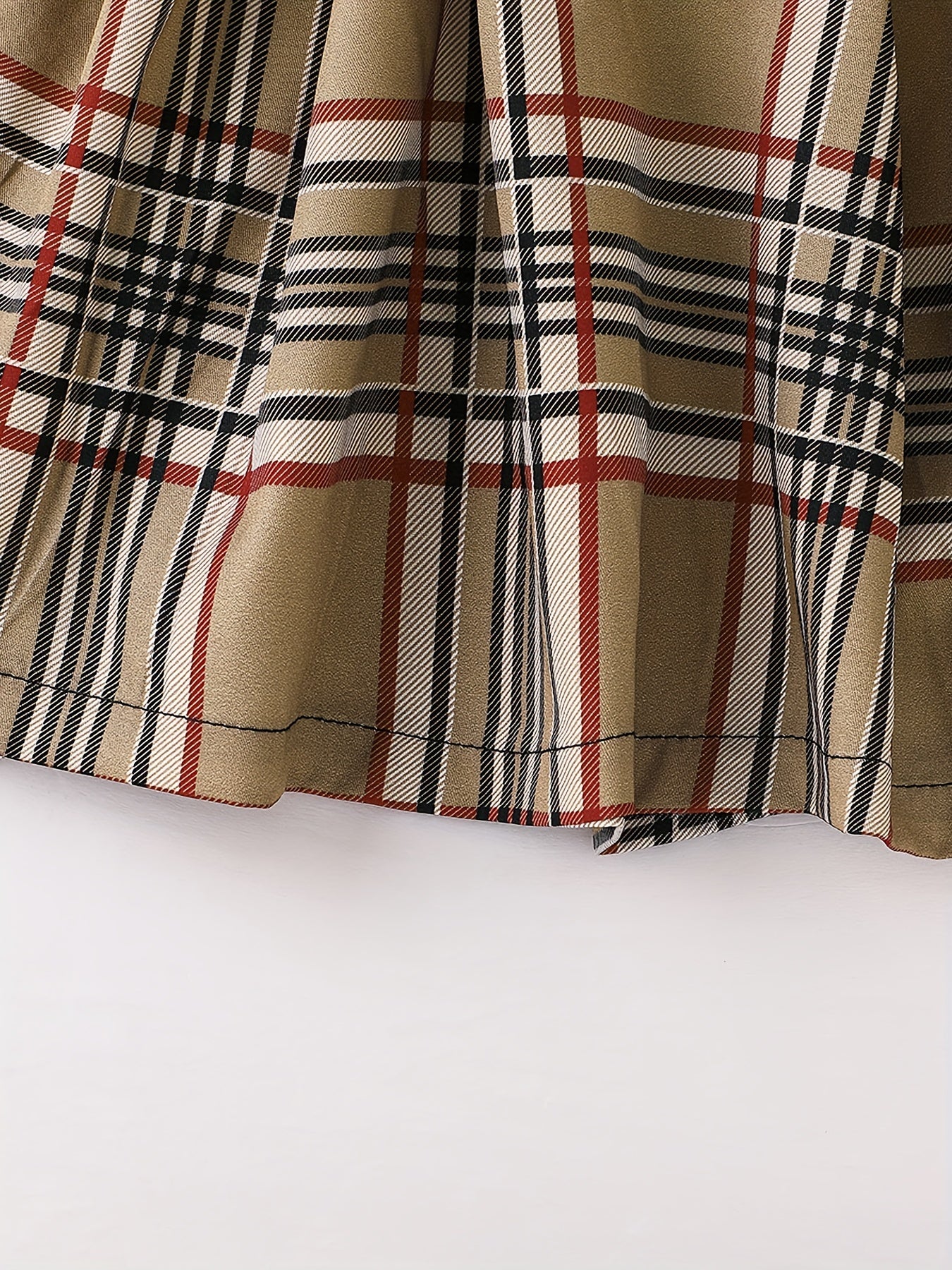 Baby Girls Plaid Sleeveless Cami Dress for Summer