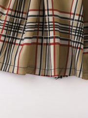 Baby Girls Plaid Sleeveless Cami Dress for Summer