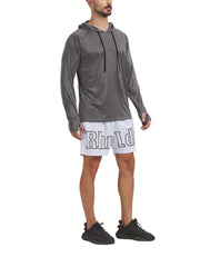 Men's UPF 50 Sun Protection Hoodie Long Sleeve
