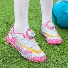 Girl's Rotating Buckle TF Soccer Cleats