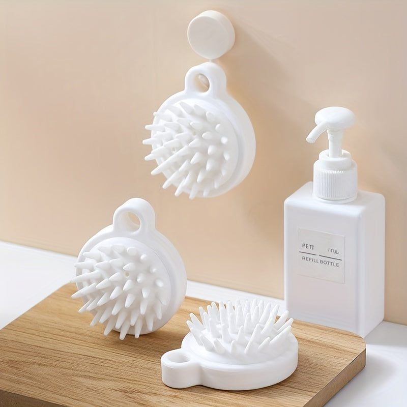 Solid Shampoo Massage Comb Adult Hair Washing Brush