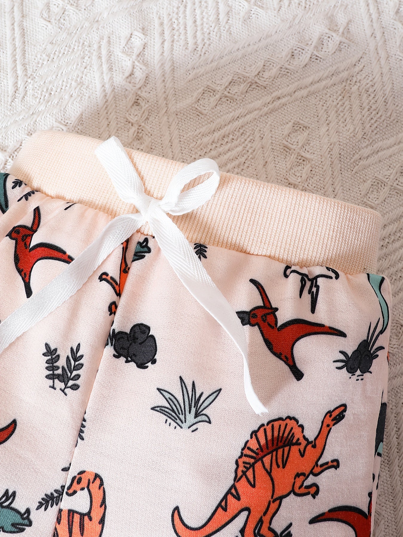 Baby Boy Dinosaur Full Print Sweatshirt Trousers Set