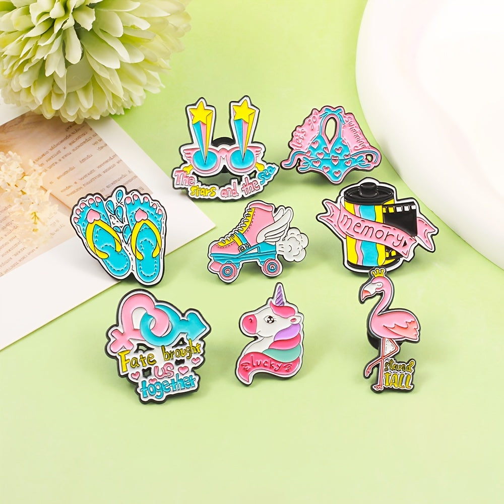 Cartoon Brooches for Clothes Shose