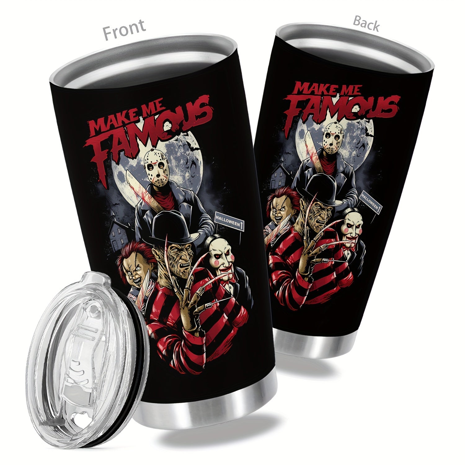 Halloween Stainless Steel Tumbler 20oz Insulated Travel Mug