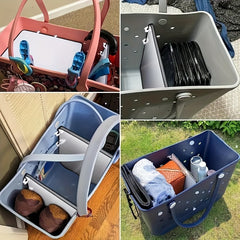 Beach Bag Divider Accessories Plastic Lightweight Waterproof Durable Snack Tray