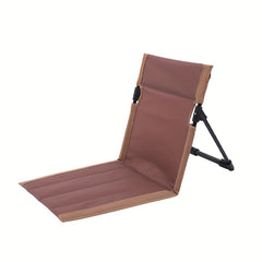 Ultralight Folding Camping Chair with Backrest Cushion - Portable