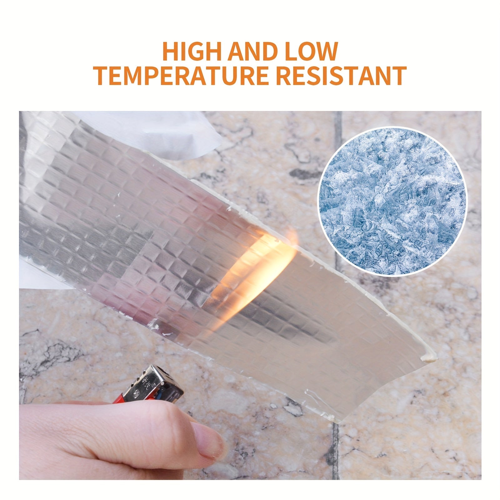 Butyl Tape Waterproof Sealing Tape Aluminum Foil Tape