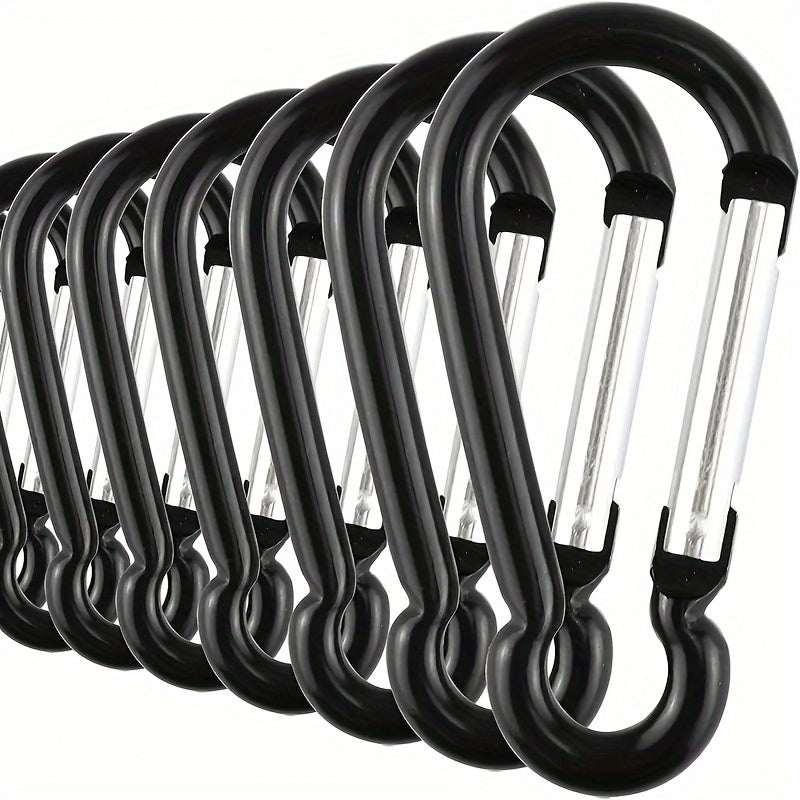 10PCS Aluminum Carabiner Keychain for Outdoor Adventure 1.7 inch